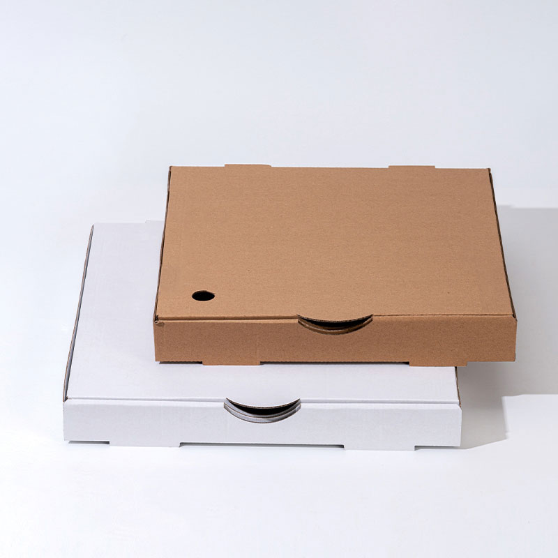 ກ່ອງ pizza ເຈ້ຍທີ່ມີຂົນແຂງ